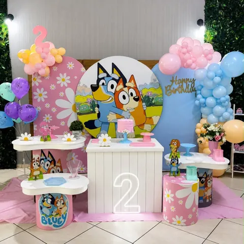 Decoração Bluey