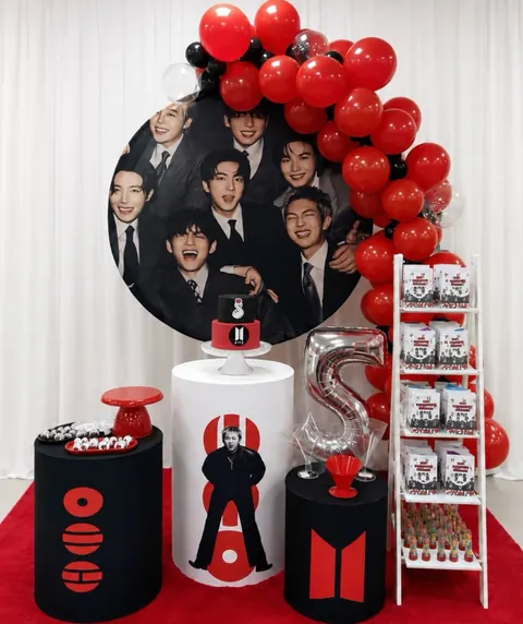 Decoração BTS