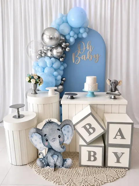 Decoração Chá de bebê elefantinho