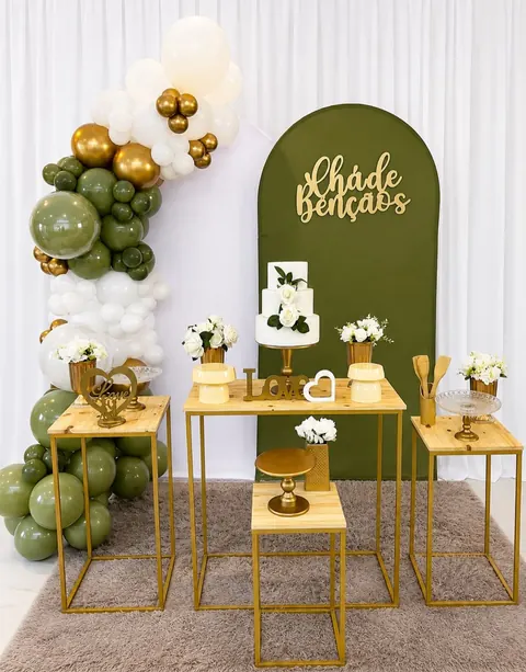 Decoração Chá de bênçãos