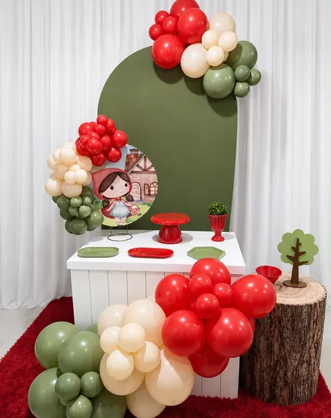 Decoração Chapeuzinho Vermelho
